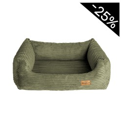 Kanapa Lines oliwka rozmiar L: 100 x 80 x 24 cm