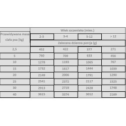 PAN MIĘSKO Indyk z wołowiną dla szczeniąt 800g 6x 800g