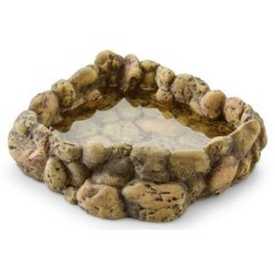 EXO TERRA Narożnikowa miska na wodę M 12.5 x 13 x 4 cm