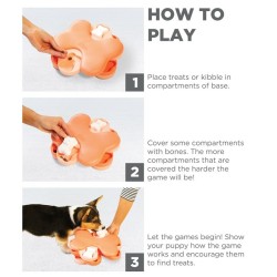 NINA OTTOSSON Puppy Tornado Gra Dla Szczeniąt - Różowy