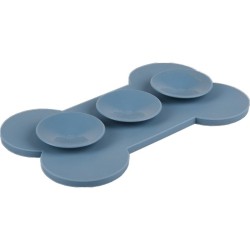 FLAMINGO Lick Pad Mata Antystresowa do lizania M 21 cm - niebieski