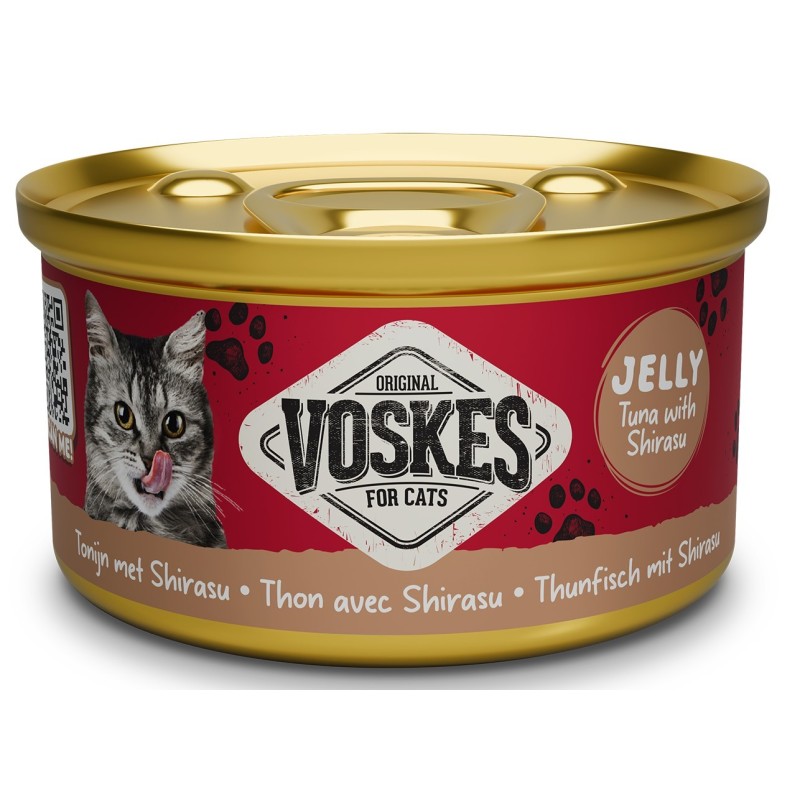 VOSKES Tuńczyk z Sardelą w galaretce 85g