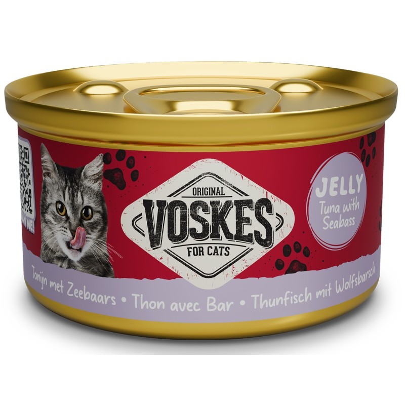 VOSKES Tuńczyk z Okoniem Morskim w galaretce 85g