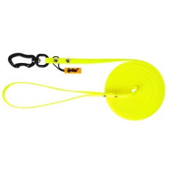 DINGO Smycz Treningowa z rączką Flex Honey - żółta 3 m