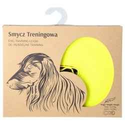 DINGO Smycz Treningowa z rączką Flex Honey - żółta 3 m