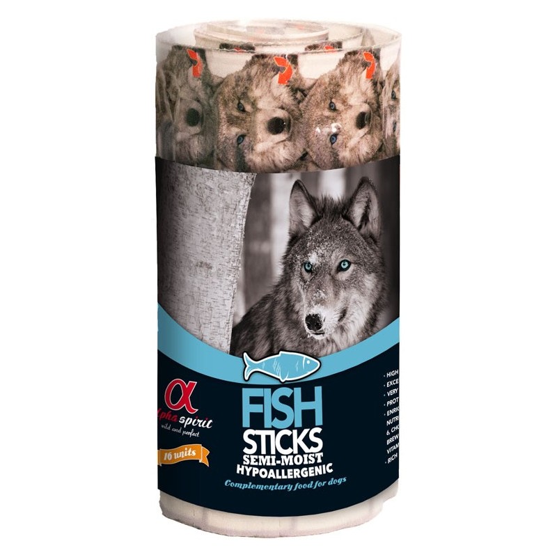 ALPHA SPIRIT Fish Sticks - Paluszki w blistrach z rybą 160g