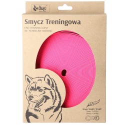 DINGO Smycz Treningowa z rączką Flex Honey - różowa 5 m