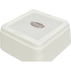 TRIXIE CityStyle, miski na stojaku dla psa - szaro/brązowe 0,4l