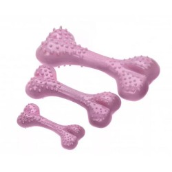 COMFY Zabawka Dental Bone Strawberry 12,5 cm