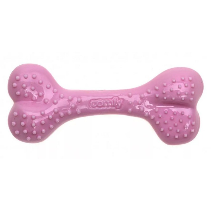 COMFY Zabawka Dental Bone Strawberry 12,5 cm