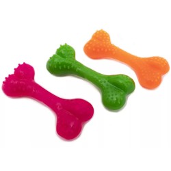 COMFY Zabawka Dental Bone Mint 16,5 cm - Różowy
