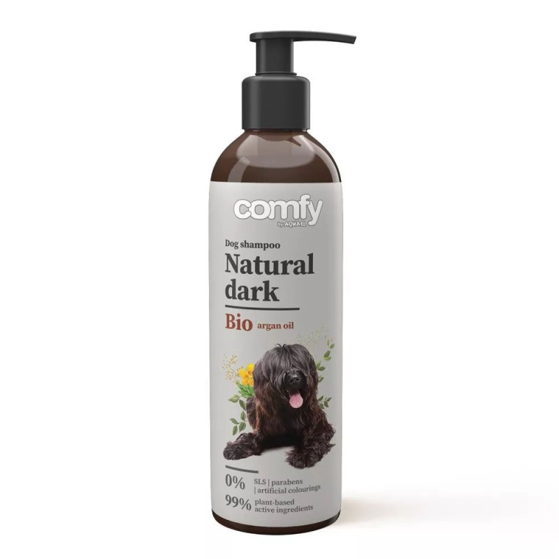 COMFY Shampoo Natural Dark 250 ml - szampon do ciemnej sierści