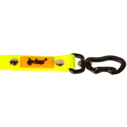 DINGO Smycz Treningowa bez rączki Flex - żółta 1,6 cm x 10 m