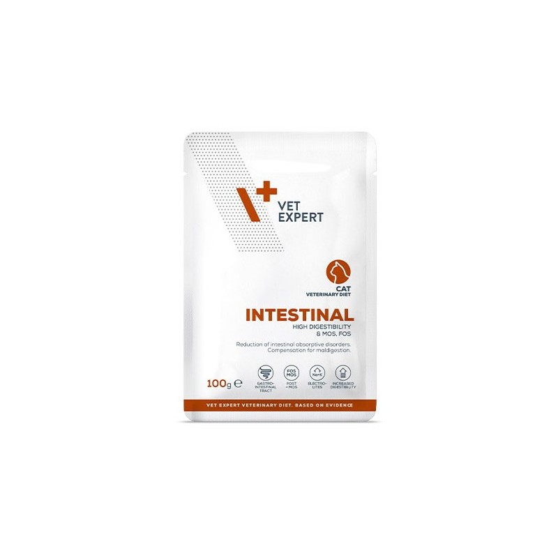 VETEXPERT 4T Vet. Diet Cat Intestinal (saszetka) 100g