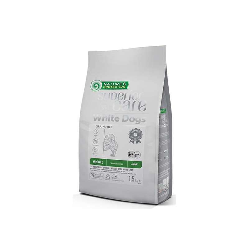 NATURES PROTECTION Superior Care White Dog Insects Adult Small Breeds 10 kg