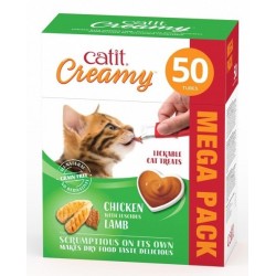 CATIT Creamy przysmak dla kota - kurczak z jagnięciną 10g / 1 szt.