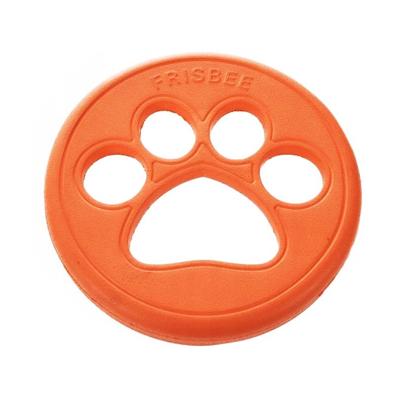 BARRY KING EVA Zabawka pływająca dysk z łapką 23,5 x 2,6 cm - pomarańczowy