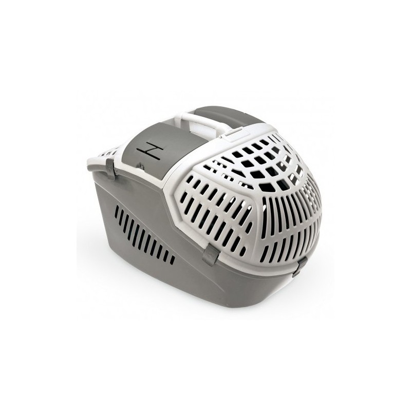 BARRY KING TRAVEL Transporter dla psów i kotów 57,5 x 39,5 x 40,5 cm - szary