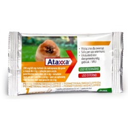 KRKA ATAXXA Roztwór do nakrapiania dla psów do 4 kg (0,4 ml) - 1 pipeta