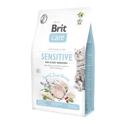 BRIT CARE Cat Grain-Free Sensitive - Insect and Herring 400g PROMO Krótki termin