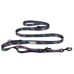 AMIPLAY BeSpace Smycz regulowana 8in1 -  Neon S