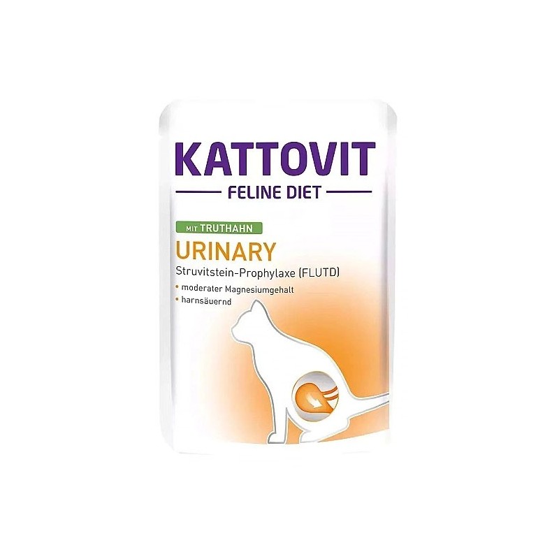 KATTOVIT Feline Diet Urinary Indyk 85g (saszetka)