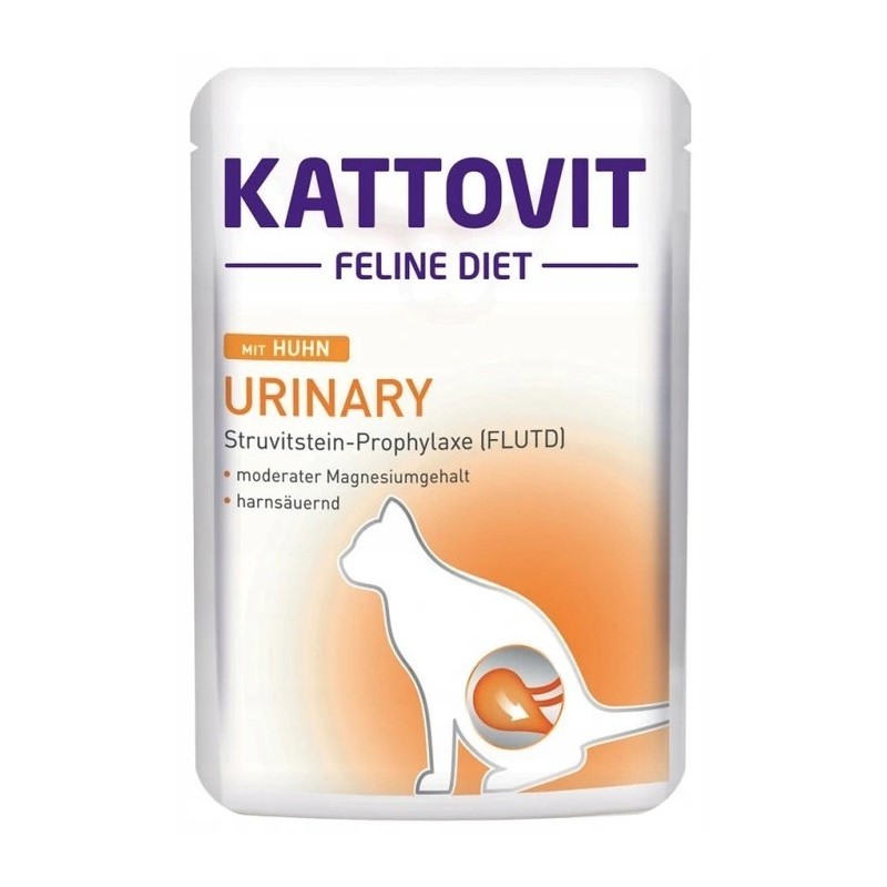 KATTOVIT Feline Diet Urinary Kurczak 85g (saszetka)
