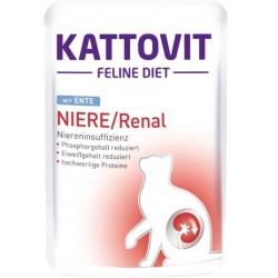 KATTOVIT Feline Diet Renal Kaczka 85g (saszetka)
