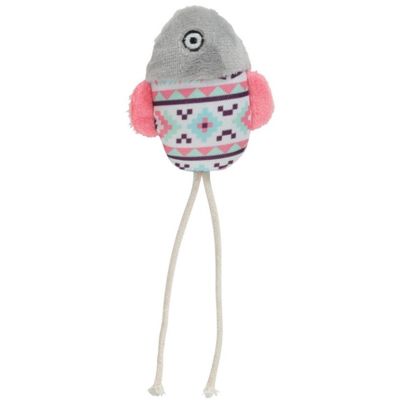 ZOLUX Zabawka dla kota KALI ryba - szary