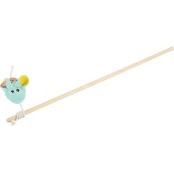 ZOLUX Zabawka dla kota wędka KALI mysz - zielony