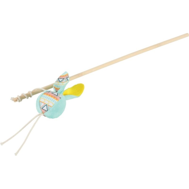 ZOLUX Zabawka dla kota wędka KALI piłka - zielony