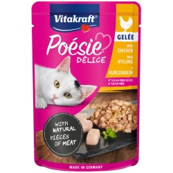 POESIE DELICE GELEE dla kota - Kurczak w galaretce 85g (saszetka)