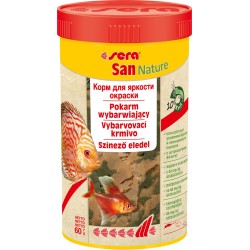 SERA Płatki San Nature - pokarm wybarwiający premium 250 ml