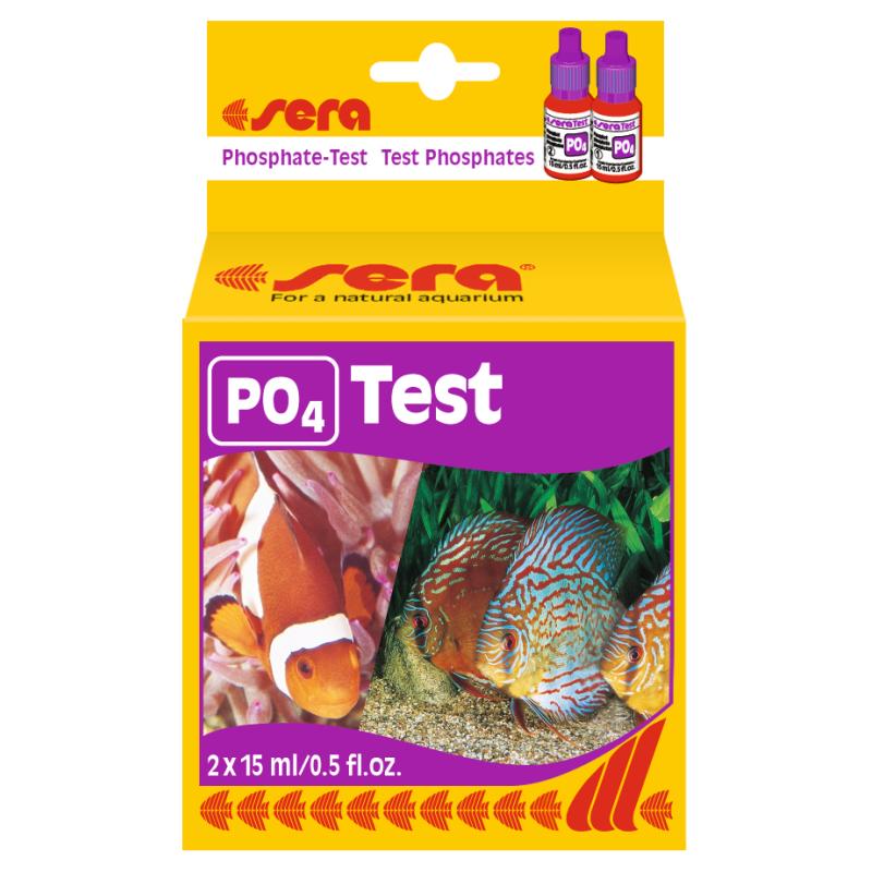 SERA Test na poziom fosforanu - Test (PO4) 15 ml