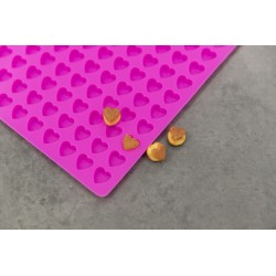 TRIXIE Mata do pieczenia przekąsek w serca 38 x 28 cm - różowy