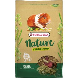 VERSELE-LAGA Cavia Nature Fibrefood - dla świnek morskich 1kg PROMO Krótki termin