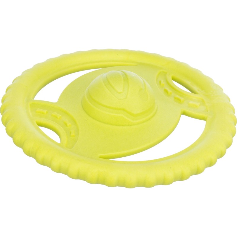 TRIXIE Aqua Toy Disc Frisbee zabawka pływająca dla psa TPR ø 20 cm - żółty