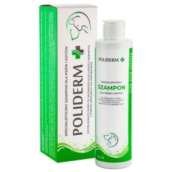 POLIDERM Szampon - stany zapalne grzybiczne i bakteryjne 250ml