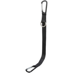 TRIXIE Pasek z karabińczykami do pasa bezpieczeństwa - czarny XS-S