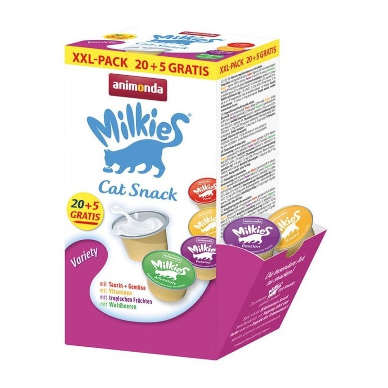 ANIMONDA Milkies Variety 20x 15g + 5x 15g GRATIS!