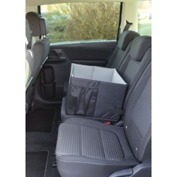 TRIXIE Fotelik samochodowy dla psa lub kota - czarny/szary