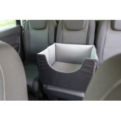 TRIXIE Fotelik samochodowy dla psa lub kota - czarny/szary