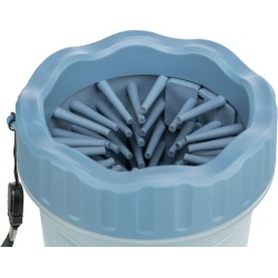 TRIXIE Czyścik do łap dla psa - niebieski S-M