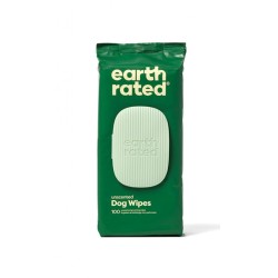EARTH RATED Dog Wipes 100 szt. - bezzapachowe chusteczki kompostowalne