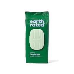 EARTH RATED Dog Wipes lavender 100 szt. - lawendowe chusteczki kompostowalne