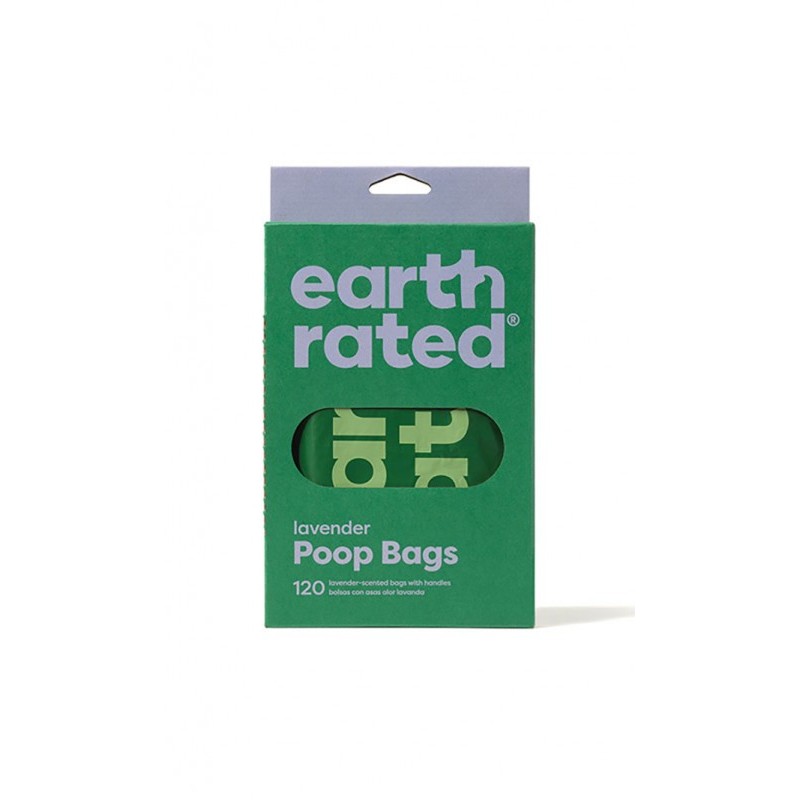 EARTH RATED Poop Bags lavender - reklamówki lawendowe 120 szt.