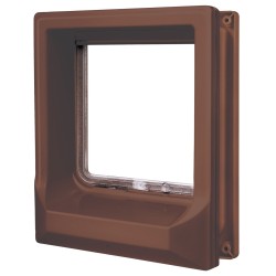 ZOLUX Drzwi, do drzwi drewnianych Brązowe