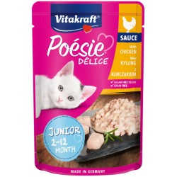 POESIE DELICE SAUCE Junior dla kota - Kurczak w sosie 85g (saszetka)