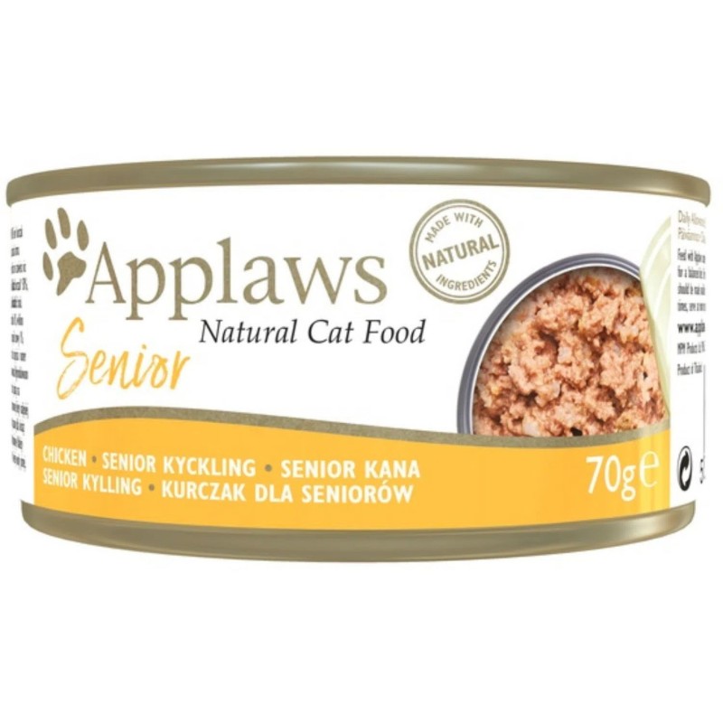 APPLAWS Cat Senior Pierś z kurczaka w galaretce 24x 70g