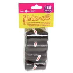 FARM COMPANY Woreczki na psie odchody - czarny 8x 20